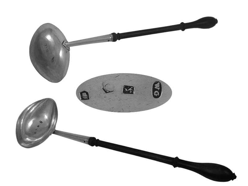 Silver Punch Ladle 1738